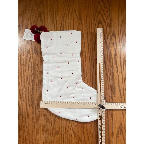 Hearth and Hand Red Star Stockings - Set of 2 - NWT - Picture 5 of 5
